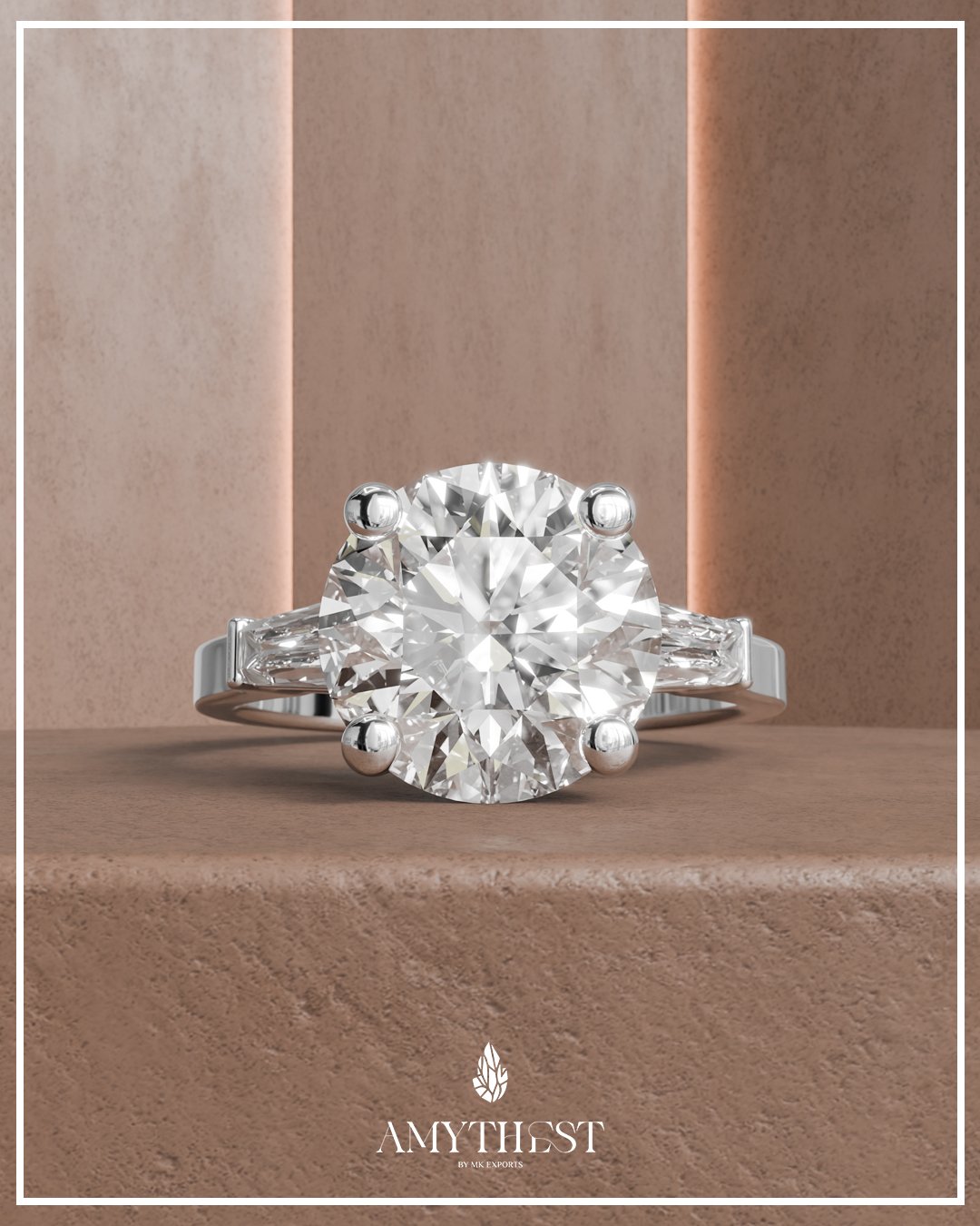 Crystal Charm Ring alternate view