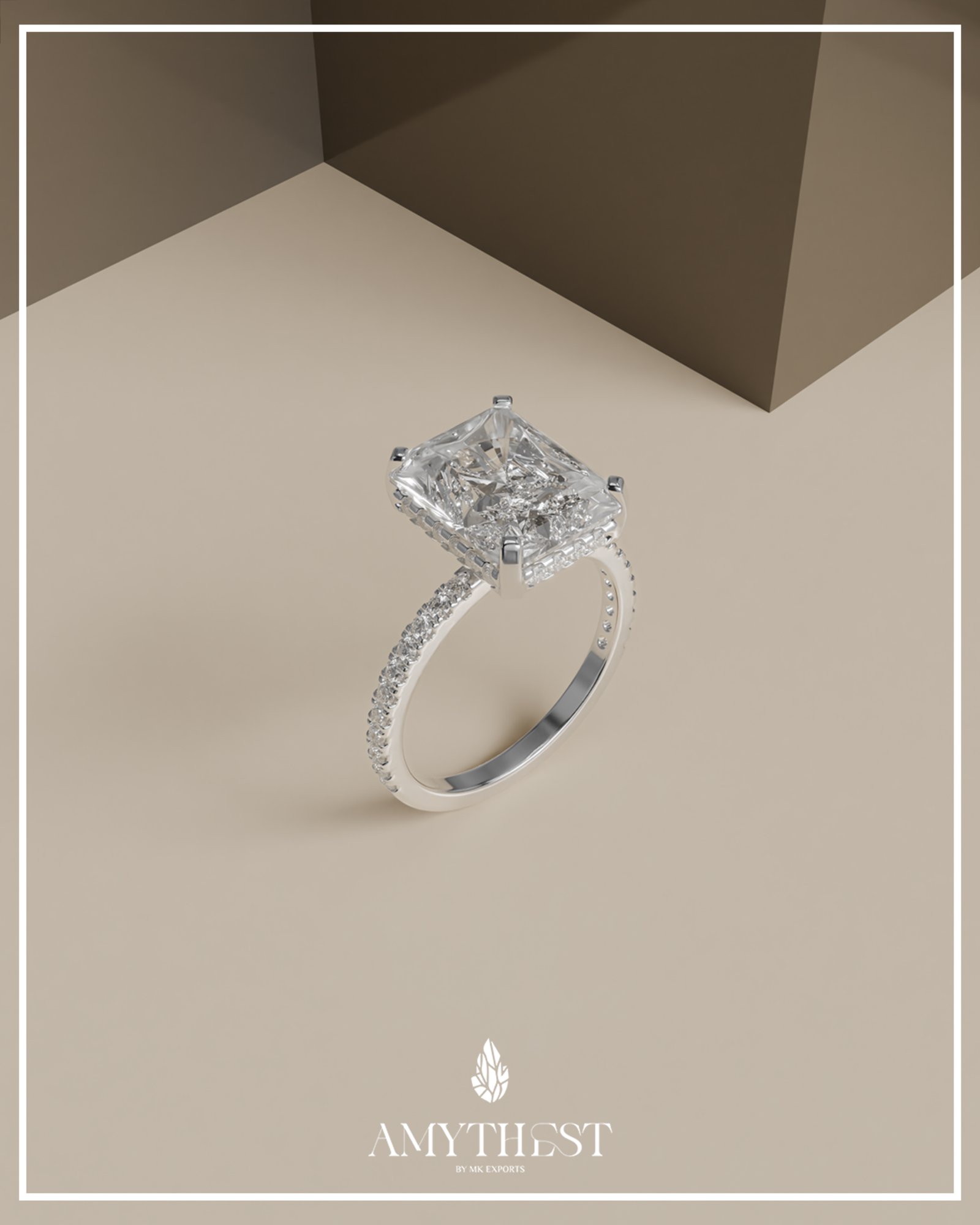 Diamond Whisper Ring alternate view