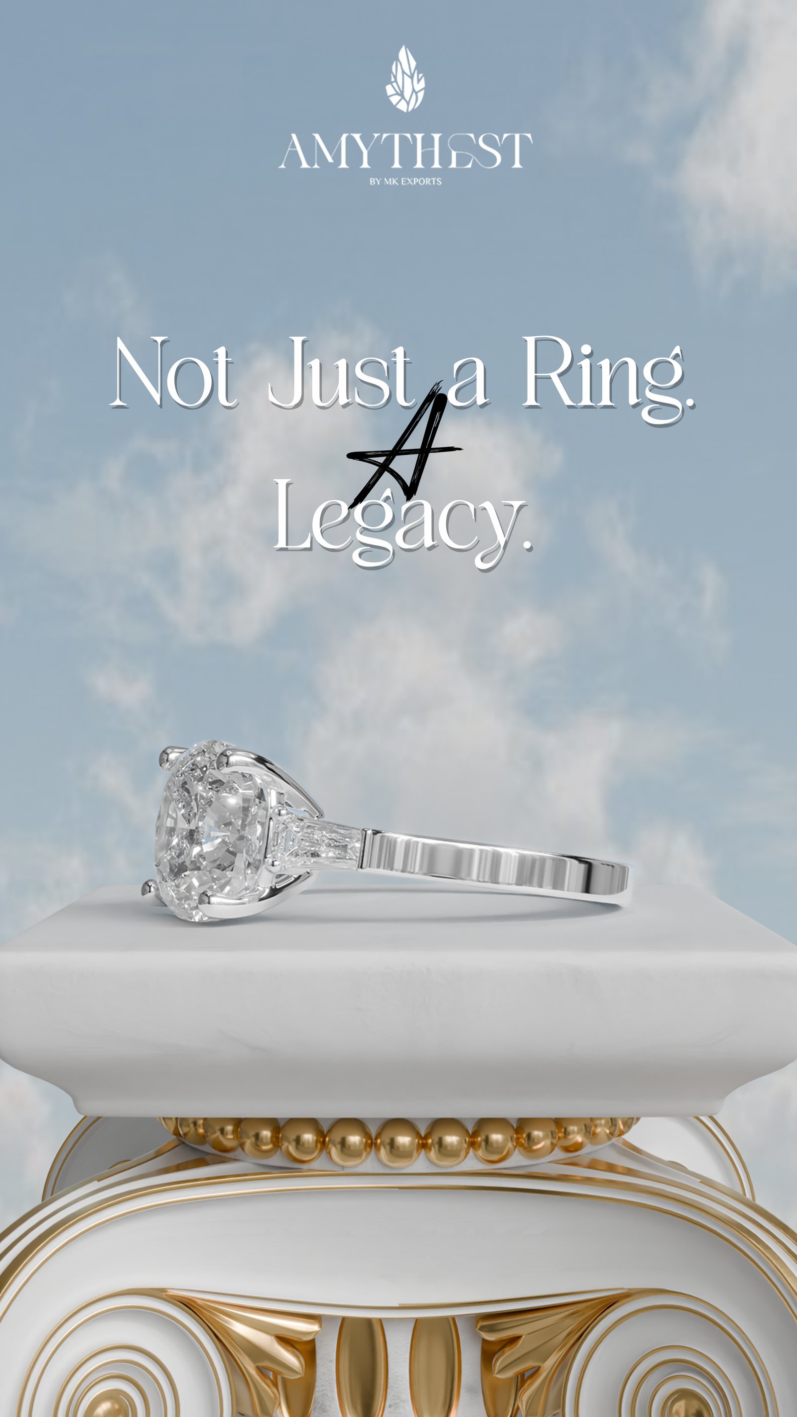 Moonbeam Elegance Ring